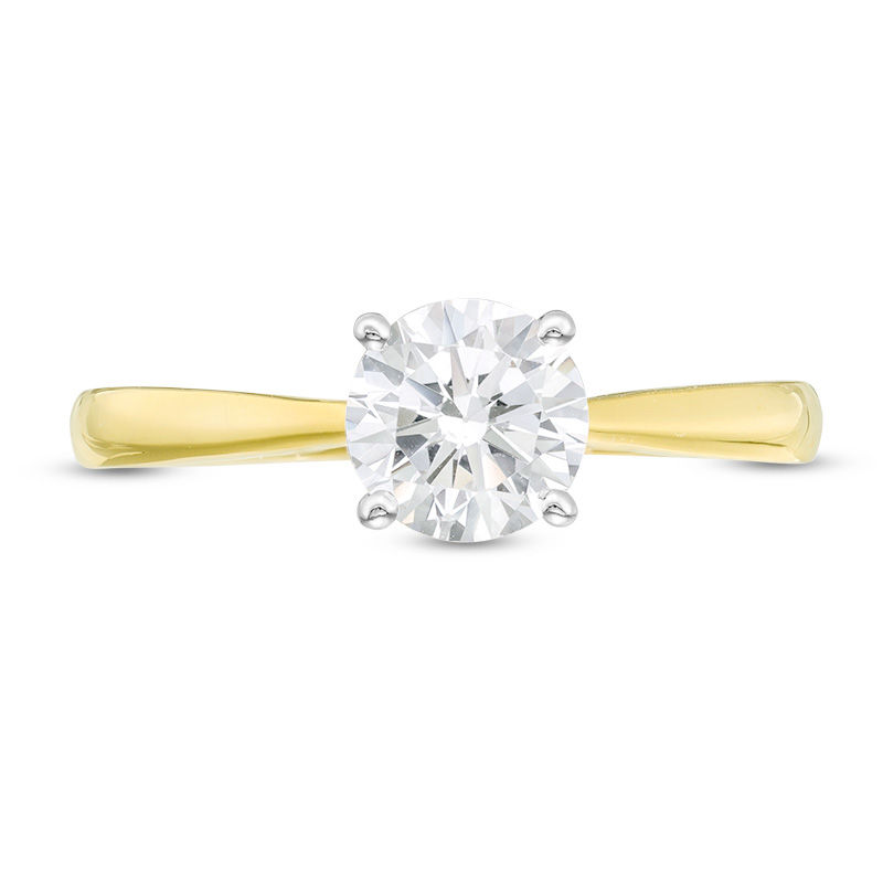 7/8 CT. Diamond Solitaire Engagement Ring in 14K Gold (I/I2)
