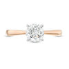 7/8 CT. Diamond Solitaire Engagement Ring in 14K Rose Gold (I/I2)