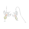 Thumbnail Image 0 of Black Hills Gold Hummingbird Drop Earrings in Sterling Silver