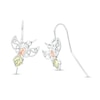 Thumbnail Image 1 of Black Hills Gold Hummingbird Drop Earrings in Sterling Silver