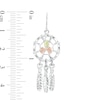 Thumbnail Image 3 of Black Hills Gold Dreamcatcher Drop Earrings in Sterling Silver