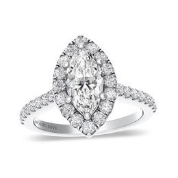 Vera Wang Love Collection 1-7/8 CT. T.W. Diamond Frame Engagement Ring