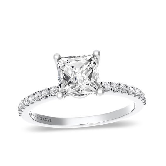 Vera Wang Love Collection 1-1/4 CT. T.w. Diamond Solitaire Engagement Ring