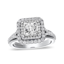 Vera Wang Love Collection 1-1/2 CT. T.W. Diamond Frame Engagement Ring