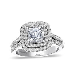 Vera Wang Love Collection 2-1/4 CT. T.W. Diamond Frame Engagement Ring