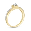 Thumbnail Image 3 of Diamond Accent Rope Ring in Sterling Silver and 14K Gold Plate
