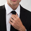 Thumbnail Image 2 of 5.0mm Milgrain Comfort-Fit Wedding Band in 10K Rose Gold - Size 10