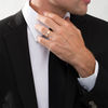 Thumbnail Image 2 of Men's 5.0mm Milgrain Comfort-Fit Wedding Band in 10K Gold - Size 10