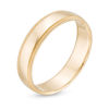 Thumbnail Image 2 of Men's 5.0mm Milgrain Comfort-Fit Wedding Band in 10K Gold - Size 10