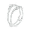Thumbnail Image 2 of 3/8 CT. T.W. Diamond Sunburst Solitaire Enhancer in 14K White Gold