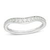 Thumbnail Image 0 of 1/4 CT. T.W. Certified Diamond Contour Anniversary Band in 14K White Gold (H/I1)