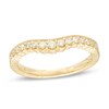 1/4 CT. T.W. Certified Diamond Vintage-Style Contour Anniversary Band in 14K Gold (H/I1)