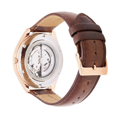bering rose gold watch
