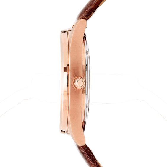 Men's Bering Automatic Rose-Tone Strap W