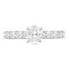 Thumbnail Image 4 of 1 CT. T.W. Oval Diamond Engagement Ring in 14K White Gold