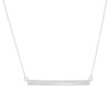 Thumbnail Image 1 of Diamond Accent Horizontal Bar Necklace in Sterling Silver