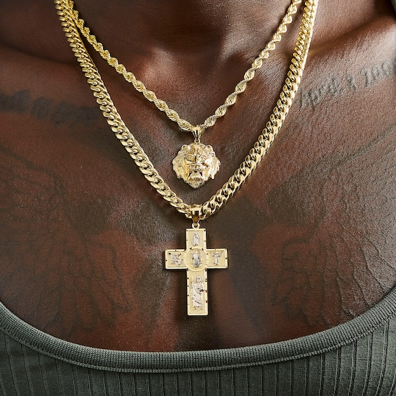 10K Hollow Gold Rope Chain - 20"
