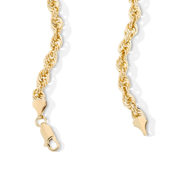 10K Hollow Gold Rope Chain - 20"
