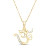 Thumbnail Image 1 of 1/20 CT. T.W. Diamond Om Symbol with Ganesha Pendant in 10K Gold