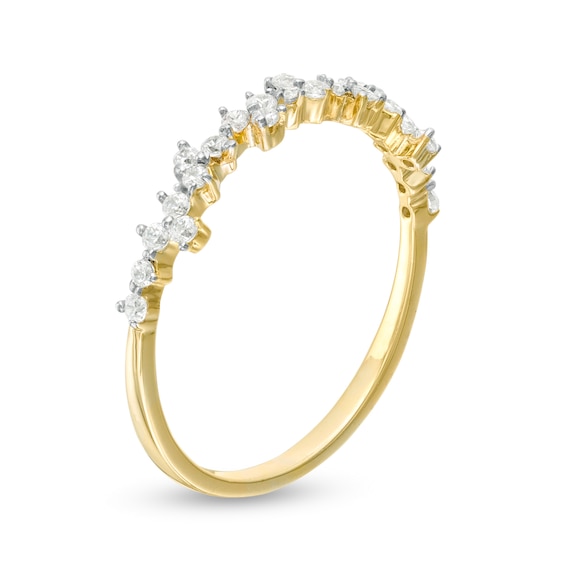 1/4 CT. T.w. Diamond Scatter Anniversary Band in 10K Gold