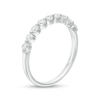 Thumbnail Image 3 of 3/8 CT. T.W. Diamond Nine Stone Anniversary Band in 10K White Gold