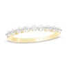 Thumbnail Image 1 of 3/8 CT. T.W. Diamond Nine Stone Anniversary Band in 10K Gold
