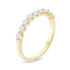 Thumbnail Image 3 of 3/8 CT. T.W. Diamond Nine Stone Anniversary Band in 10K Gold