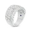 Thumbnail Image 1 of Vera Wang Love Collection 3 CT. T.W. Certified Diamond Multi-Row Band in 14K White Gold (I/SI2)