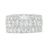 Thumbnail Image 2 of Vera Wang Love Collection 3 CT. T.W. Certified Diamond Multi-Row Band in 14K White Gold (I/SI2)