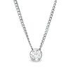 Thumbnail Image 0 of 1/10 CT. Diamond Solitaire Pendant in 14K White Gold
