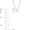 Thumbnail Image 3 of 1/10 CT. Diamond Solitaire Pendant in 14K White Gold
