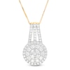 Thumbnail Image 1 of 1 CT. T.W. Multi-Diamond Pendant in 10K Gold