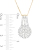 Thumbnail Image 3 of 1 CT. T.W. Multi-Diamond Pendant in 10K Gold