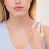 Thumbnail Image 2 of 1/2 CT. T.W. Composite Cushion-Shaped Diamond Art Deco Bridal Set in 10K Rose Gold
