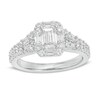 Thumbnail Image 1 of Love’s Destiny by Zales 1-1/5 CT. T.W. Certified Diamond Octagonal Frame Engagement Ring in 14K Two-Toned Gold (I/SI2)