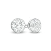 Thumbnail Image 1 of 1/5 CT. T.W. Diamond Solitaire Stud Earrings in 14K White Gold