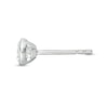Thumbnail Image 3 of 3/8 CT. T.W. Diamond Solitaire Stud Earrings in 14K White Gold