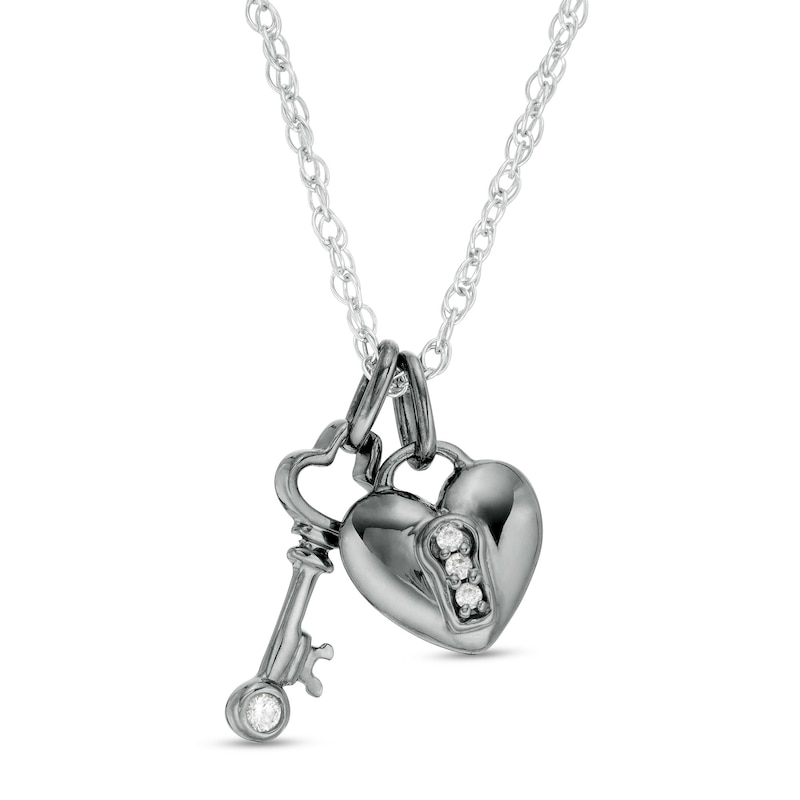 Lock and Key Necklace for Him and Her