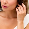 Thumbnail Image 2 of 1/3 CT. T.W. Diamond Twist Contour Band in 14K White Gold