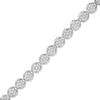 Thumbnail Image 1 of 3 CT. T.W. Composite Diamond Line Bracelet in 10K White Gold