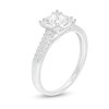 5/8 CT. T.W. Princess-Cut Diamond Frame Engagement Ring in 14K White Gold