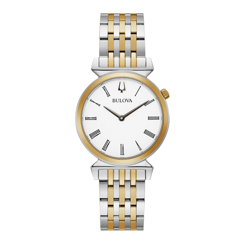 Main Image 1 of Ladies' Bulova Regatta Two-Tone Watch with White Dial (Model: 98L264)