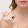 Thumbnail Image 2 of 2 CT. T.W. Composite Diamond Pyramid Ring in 10K White Gold