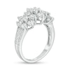 Thumbnail Image 3 of 2 CT. T.W. Composite Diamond Pyramid Ring in 10K White Gold