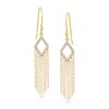 Thumbnail Image 0 of 1/8 CT. T.W. Diamond Kite-Shaped Chandelier Drop Earrings in 10K Gold