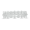 1/15 CT. T.W. Diamond Art Deco Twist Vintage-Style Anniversary Ring in 10K White Gold