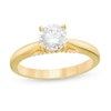 1 CT. T.W. Diamond Solitaire Tapered Shank Engagement Ring in 14K Gold