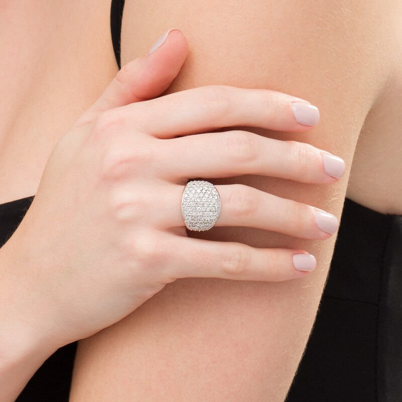 Main Image 2 of 2-1/2 CT. T.W. Composite Diamond Ring in 10K White Gold