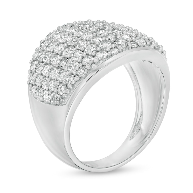 Main Image 3 of 2-1/2 CT. T.W. Composite Diamond Ring in 10K White Gold