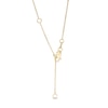 Thumbnail Image 3 of 1/2 CT. T.W. Certified Diamond Cross Pendant in 14K Gold (H/I1)